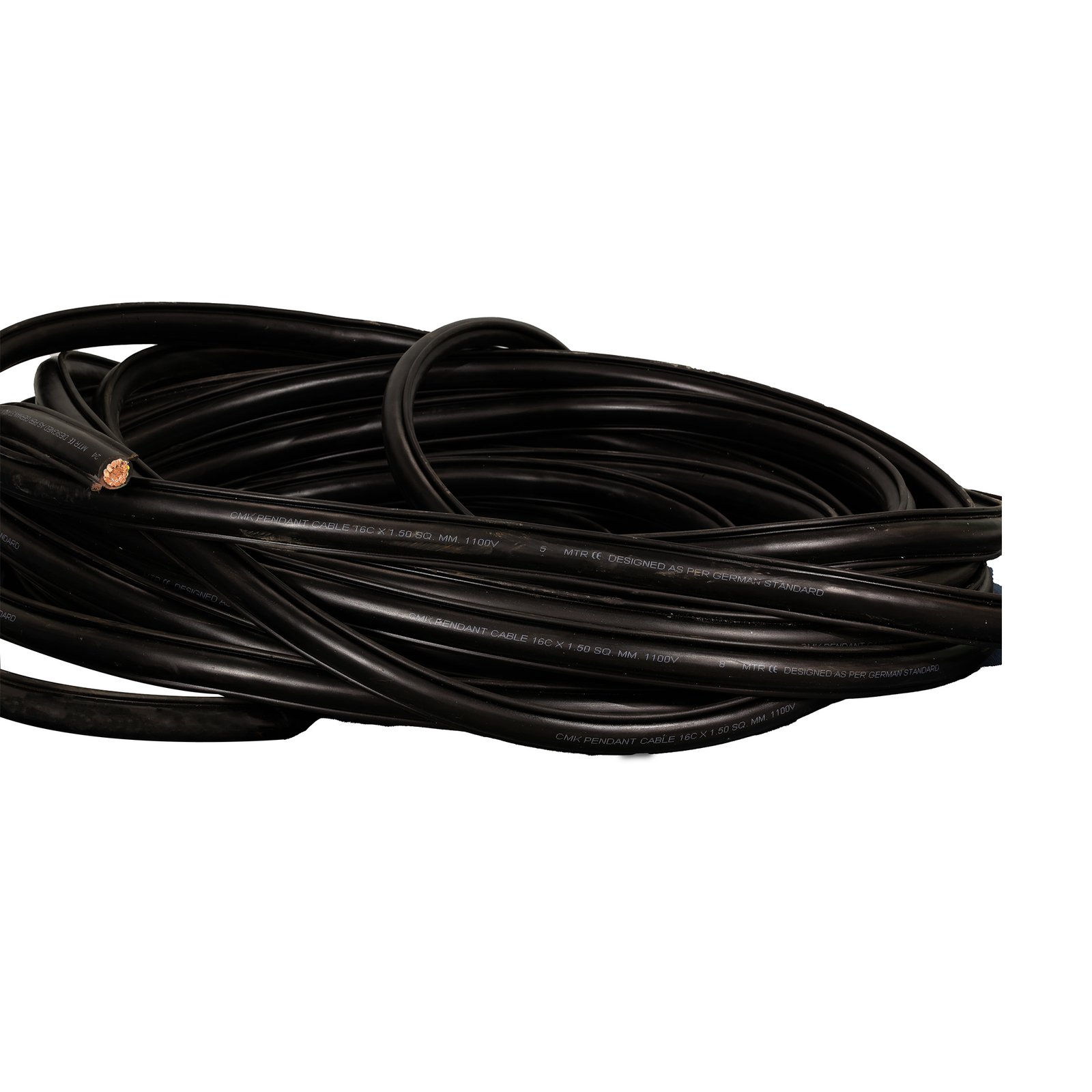 CMK CRANE PENDANT CABLE (CMK MAKE) – per mtr WIRE ROPE FIBER CORE (USHAMARTIN MAKE)
